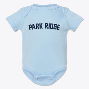 Park Ridge Illinois Classic Curve Baby Onesie