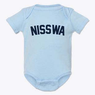 Nisswa Minnesota Classic Curve Baby Onesie