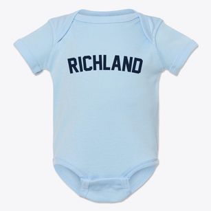 Richland Wisconsin Classic Curve Baby Onesie