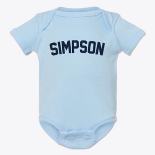 Simpson Pennsylvania Classic Curve Baby Onesie