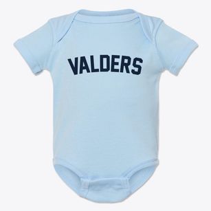 Valders Wisconsin Classic Curve Baby Onesie