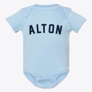 Alton Missouri Classic Curve Baby Onesie