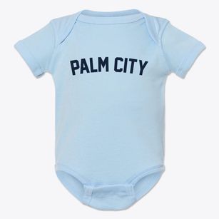 Palm City Florida Classic Curve Baby Onesie