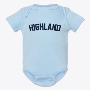 Highland Indiana Classic Curve Baby Onesie