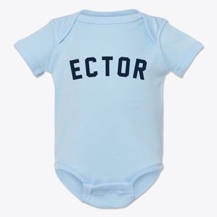 Ector Texas Classic Curve Baby Onesie