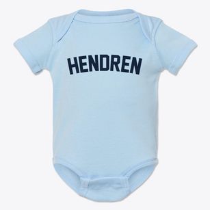Hendren Wisconsin Classic Curve Baby Onesie