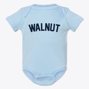 Walnut Kansas Classic Curve Baby Onesie
