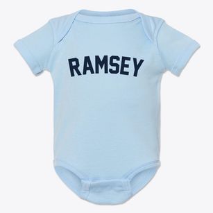 Ramsey New Jersey Classic Curve Baby Onesie