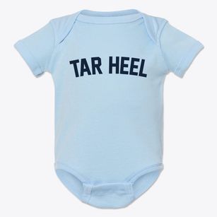 Tar Heel North Carolina Classic Curve Baby Onesie