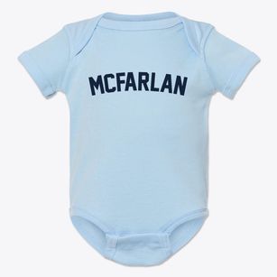 Mcfarlan North Carolina Classic Curve Baby Onesie