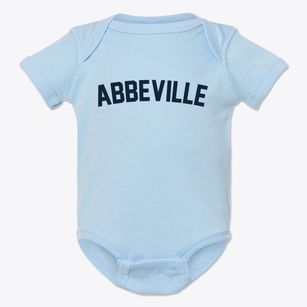 Abbeville Louisiana Classic Curve Baby Onesie
