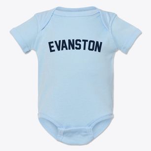 Evanston Wyoming Classic Curve Baby Onesie
