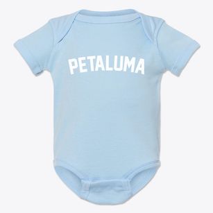 Petaluma California Classic Curve Baby Onesie