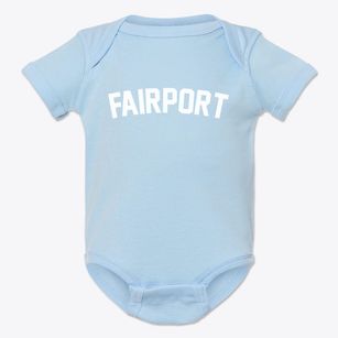 Fairport New York Classic Curve Baby Onesie