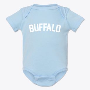 Buffalo Wisconsin Classic Curve Baby Onesie