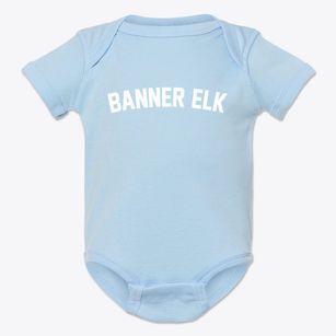Banner Elk North Carolina Classic Curve Baby Onesie