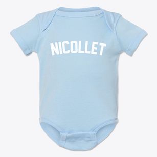 Nicollet Minnesota Classic Curve Baby Onesie