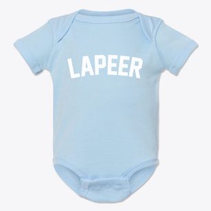 Lapeer New York Classic Curve Baby Onesie