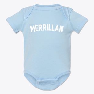Merrillan Wisconsin Classic Curve Baby Onesie