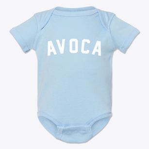 Avoca Nebraska Classic Curve Baby Onesie