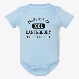 Canterbury Connecticut Athletic Dept Baby Onesie