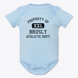 Brusly Louisiana Athletic Dept Baby Onesie