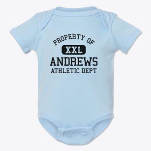 Andrews Indiana Athletic Dept Baby Onesie