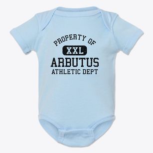 Arbutus Maryland Athletic Dept Baby Onesie