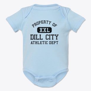 Dill City Oklahoma Athletic Dept Baby Onesie