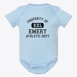 Emery South Dakota Athletic Dept Baby Onesie