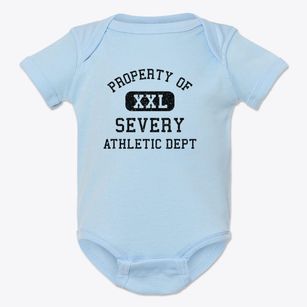 Severy Kansas Athletic Dept Baby Onesie
