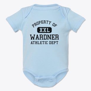 Wardner Idaho Athletic Dept Baby Onesie