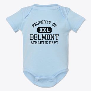 Belmont New Hampshire Athletic Dept Baby Onesie