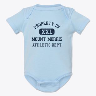 Mount Morris New York Athletic Dept Baby Onesie