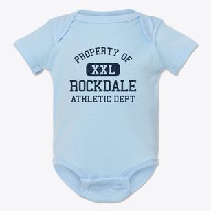 Rockdale Illinois Athletic Dept Baby Onesie
