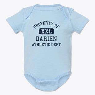 Darien Connecticut Athletic Dept Baby Onesie