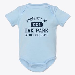 Oak Park Georgia Athletic Dept Baby Onesie
