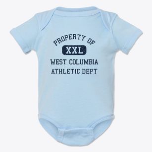 West Columbia South Carolina Athletic Dept Baby Onesie