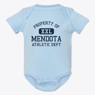 Mendota California Athletic Dept Baby Onesie
