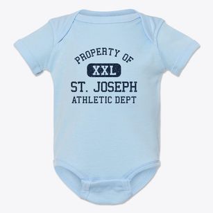 St. Joseph Michigan Athletic Dept Baby Onesie