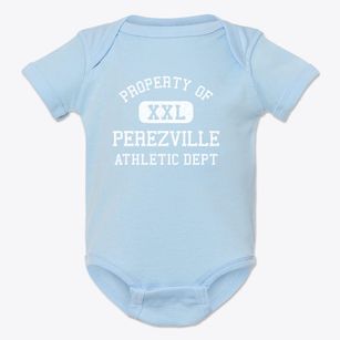 Perezville Texas Athletic Dept Baby Onesie