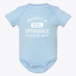 Springdale Maryland Athletic Dept Baby Onesie