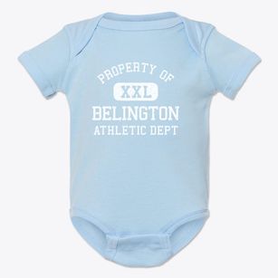 Belington West Virginia Athletic Dept Baby Onesie