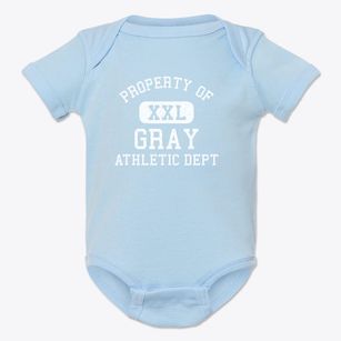 Gray Tennessee Athletic Dept Baby Onesie