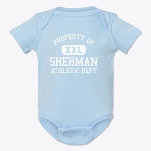 Sherman New York Athletic Dept Baby Onesie