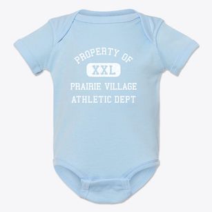 Prairie Village Kansas Athletic Dept Baby Onesie