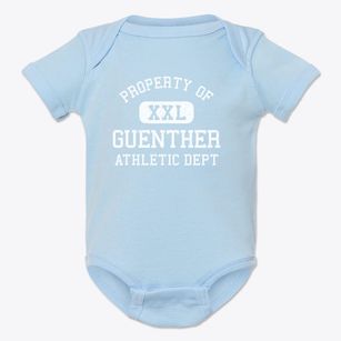 Guenther Wisconsin Athletic Dept Baby Onesie