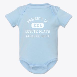 Coyote Flats Texas Athletic Dept Baby Onesie