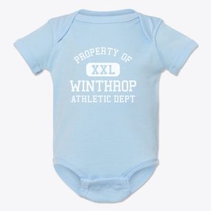 Winthrop New York Athletic Dept Baby Onesie