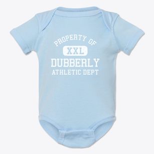 Dubberly Louisiana Athletic Dept Baby Onesie